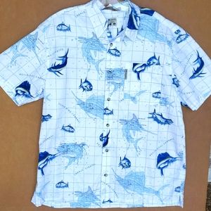 Men's Columbia Riverlodge button down shirt.